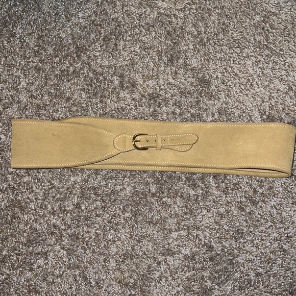 J Crew tan belt